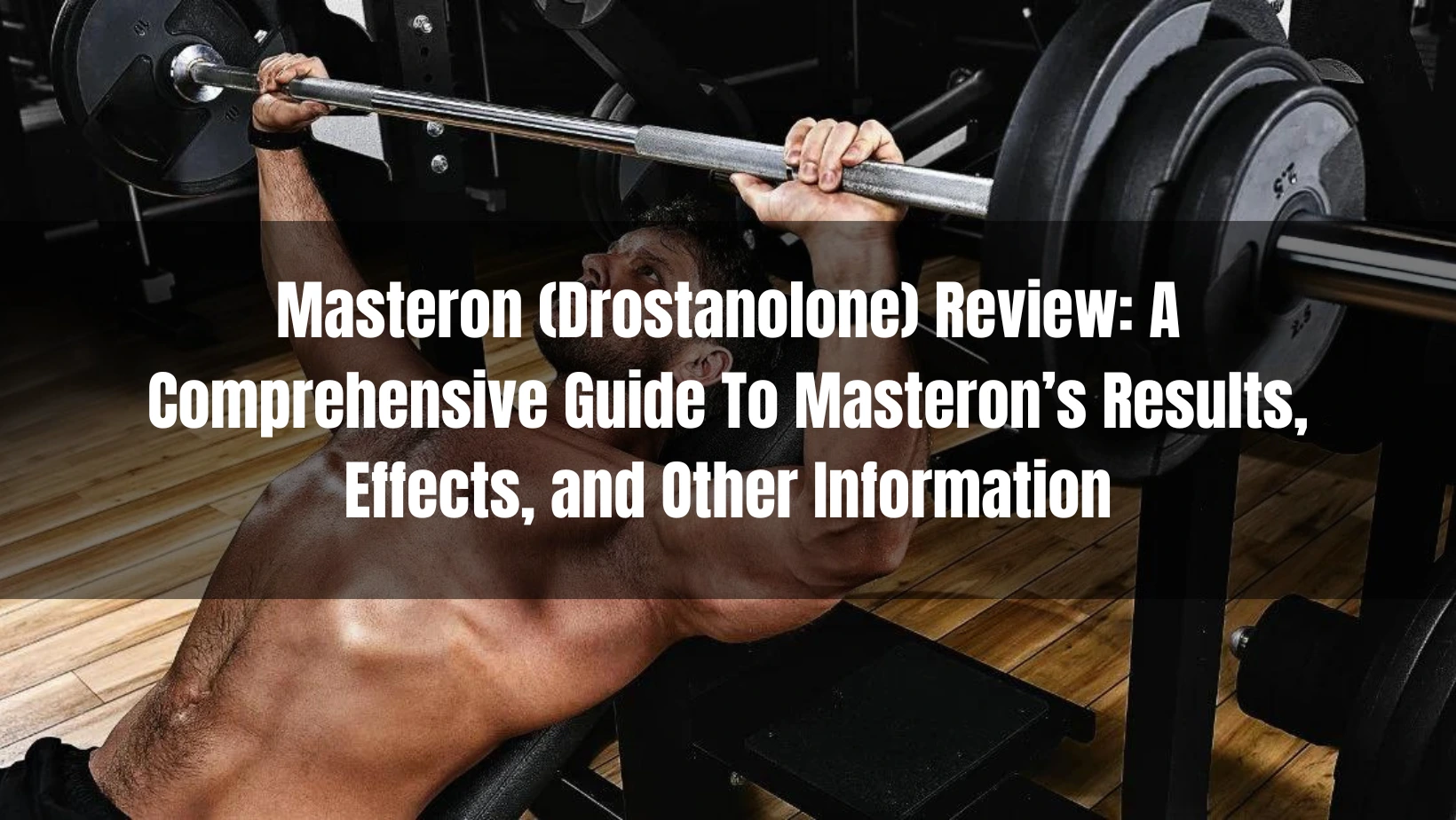Sins Of Muscle Development and Testosterone Cypionate